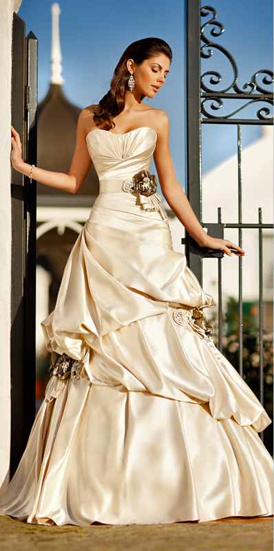 Orifashion HandmadeRomantic Pick-up Bridal Gown / Wedding Dress